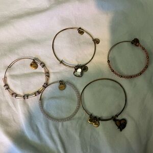 Alex and Ani Love Bangle set